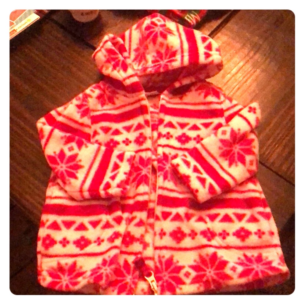 Winter fleese full zip up NWOT